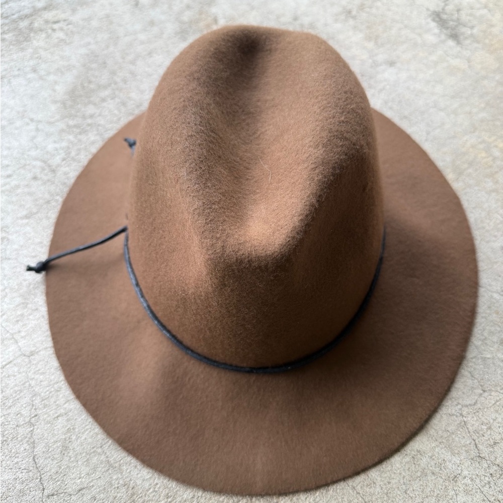 Classic Brown Fedora Hat